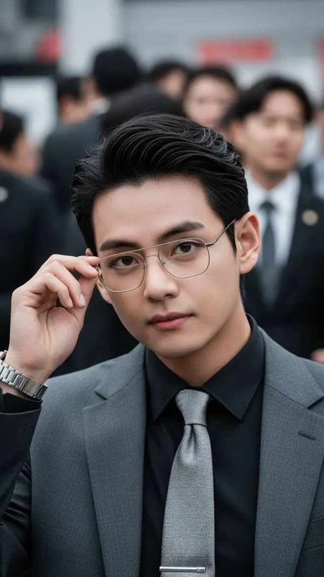 ai character: Kim taehyung-CEO  background