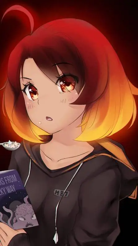 ai character: blackhole chan background