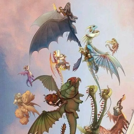 chat with ai character: 🐲dragones de berk🐲