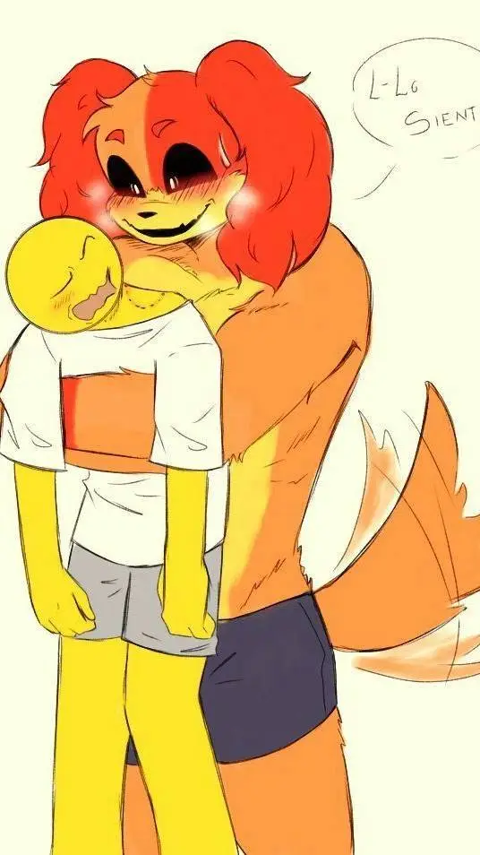 ai character: dogday y catnap  background