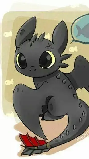 ai character: chimuelo bebe background