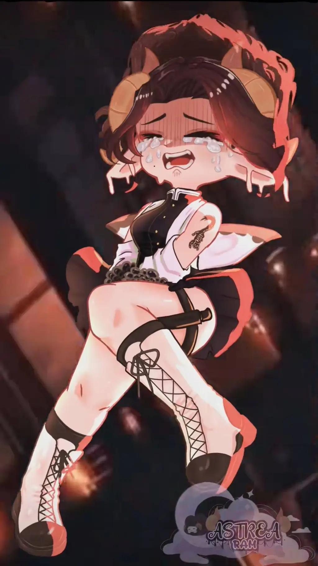 ai character: YUKIURR background