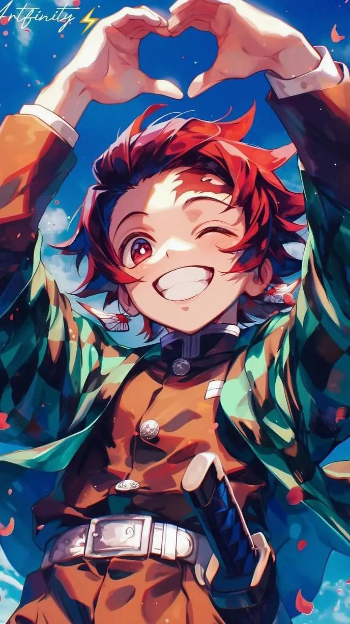 ai character: Tanjiro x Kanao background