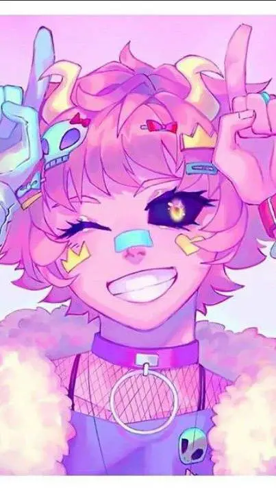 ai character: Mina Ashido background