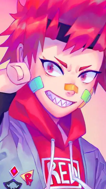 ai character: Eijirou Kirishima background