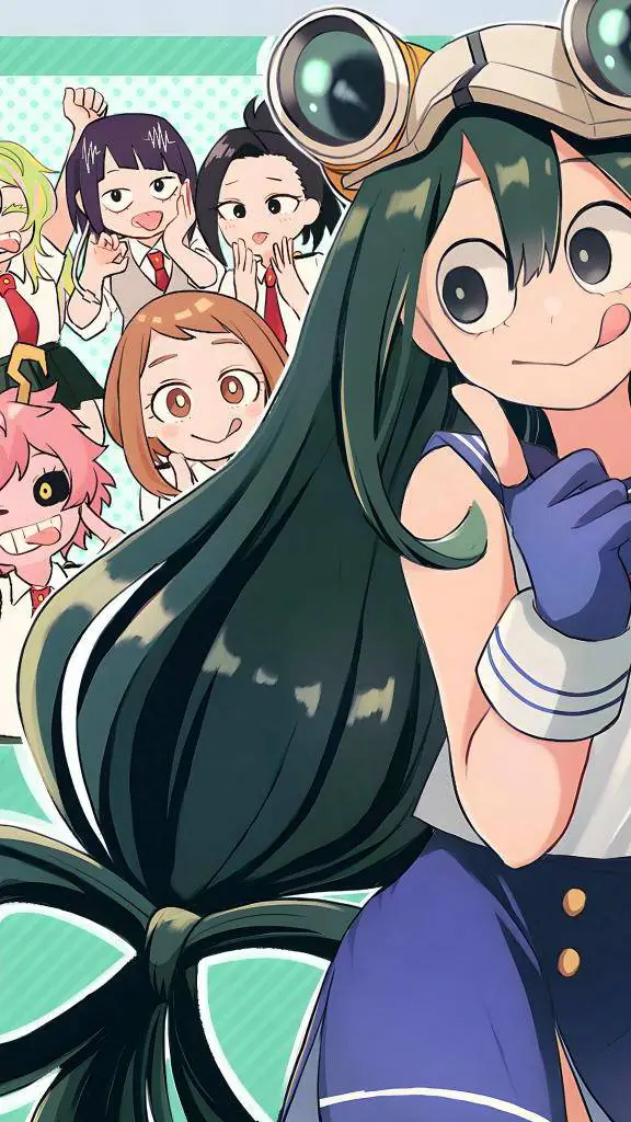 ai character: Mha Girls night!  background