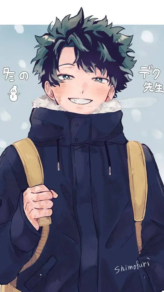 ai character: BakuDeku angst background