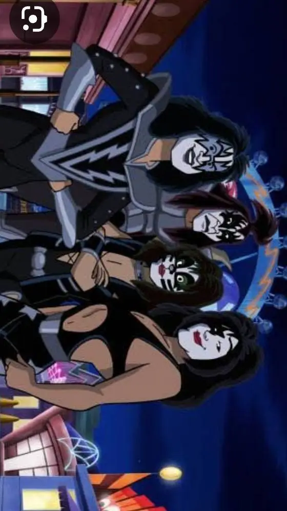 ai character: Kiss Band background