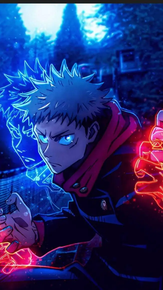 ai character: itadori  background