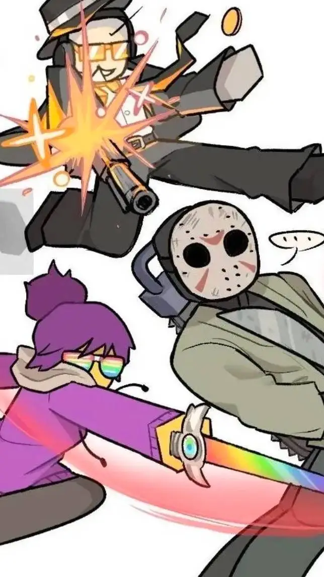 ai character: Forsaken Sleepover background