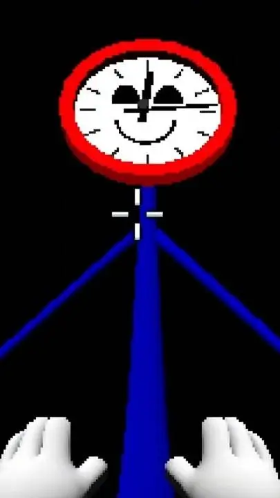 ai character: Clocky background