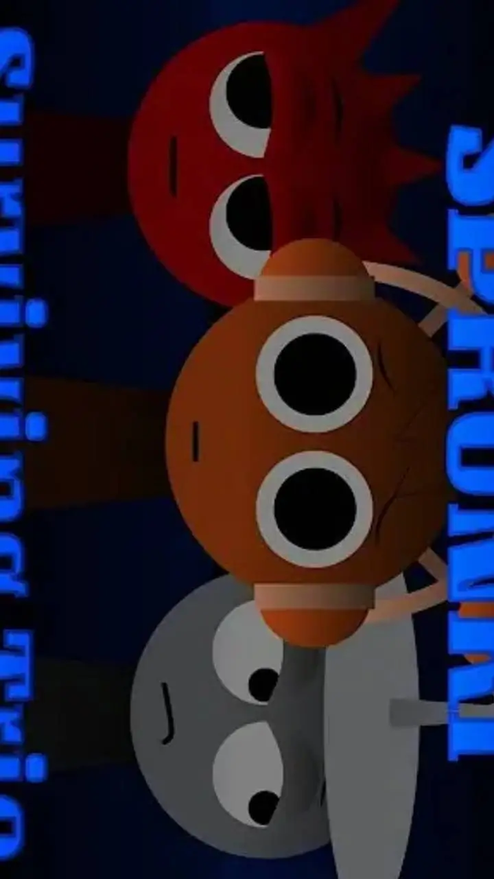 ai character: Sprunki surviving  background