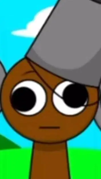 ai character: Sprunki hates Brud background