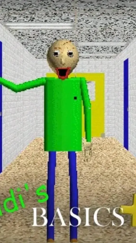 ai character: Baldi's Basics  background