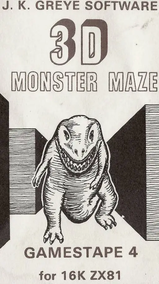 ai character: 3D monster maze  background
