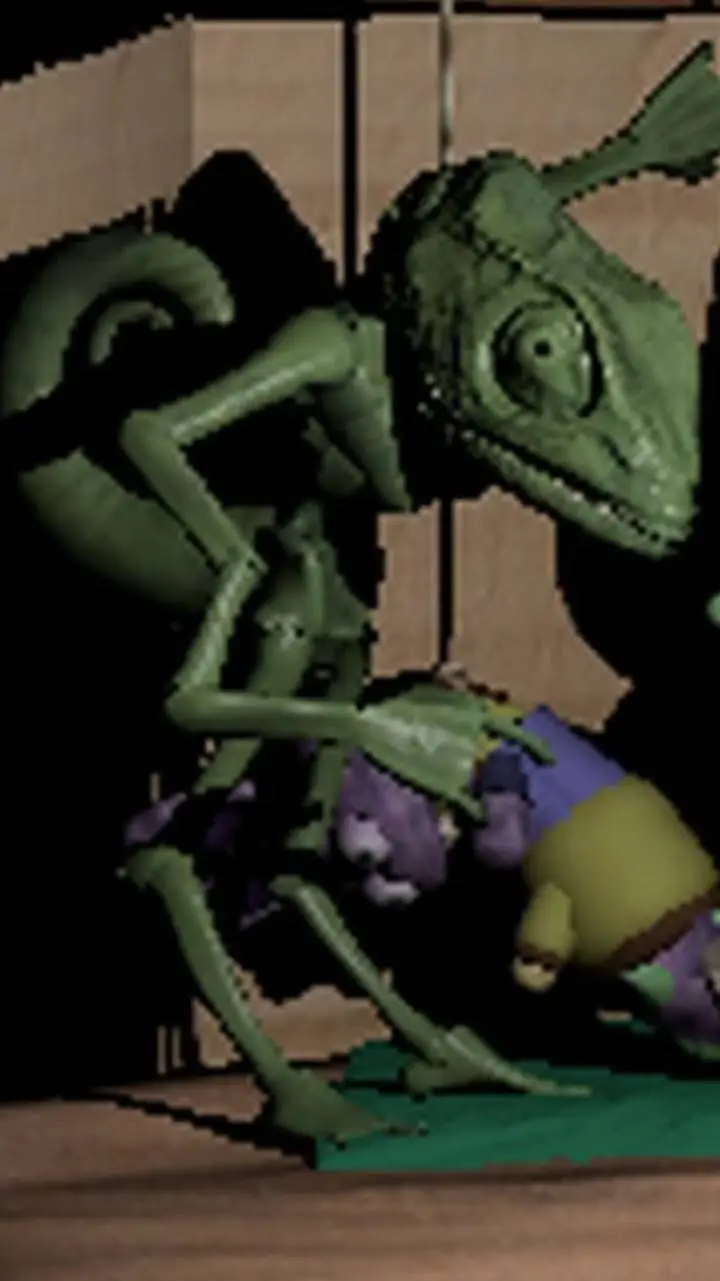 ai character: Ozzie  background