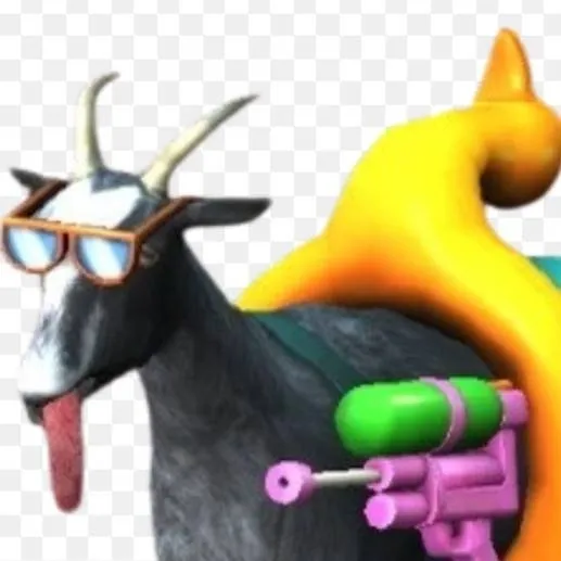 chat with ai character: Splashy goat