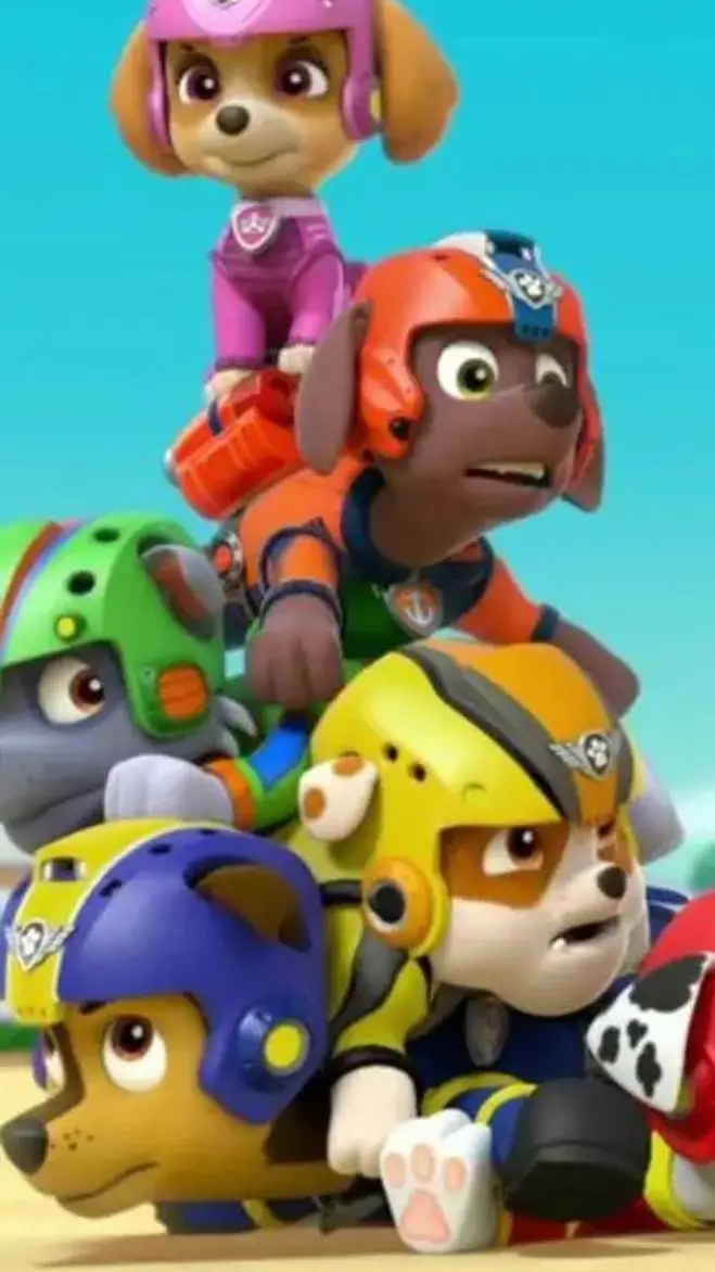 ai character: paw patrol  background