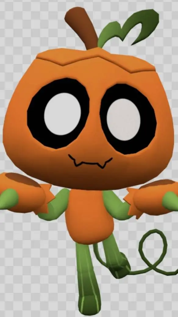 ai character: Gourdy 🎃 background