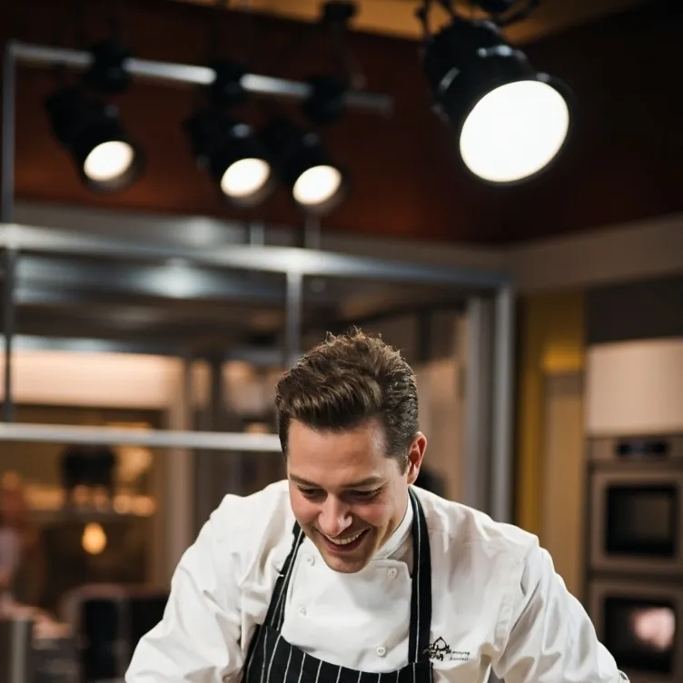 chat with ai character: cooking show