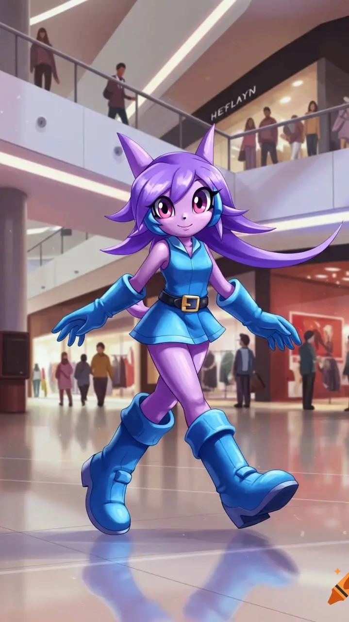 ai character: Sash Lilac  background