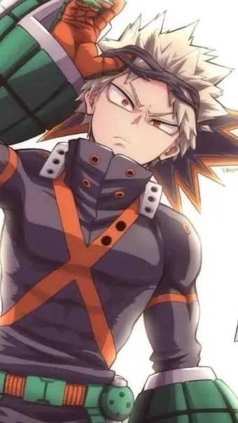 ai character: 🧡💥Katsuki Bakugo💥🧡 background