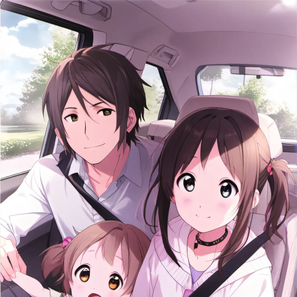 chat with ai character: Family road trip
