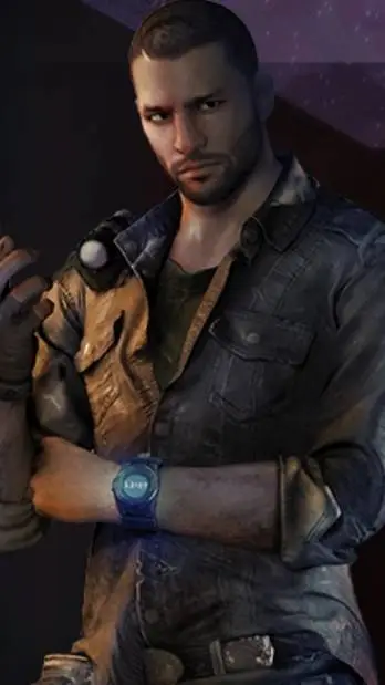 ai character: Kyle crane  background