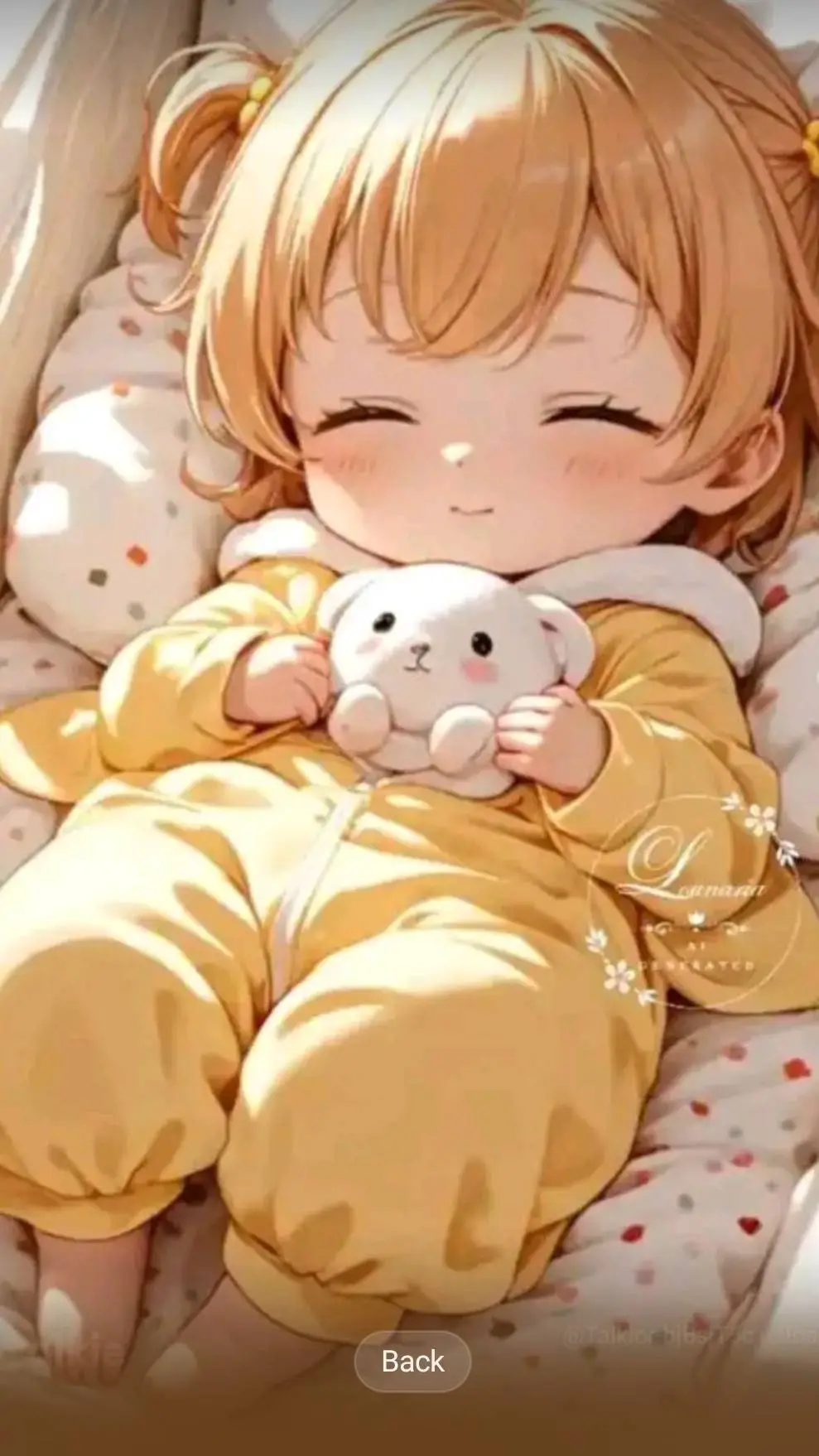 ai character: little one  background