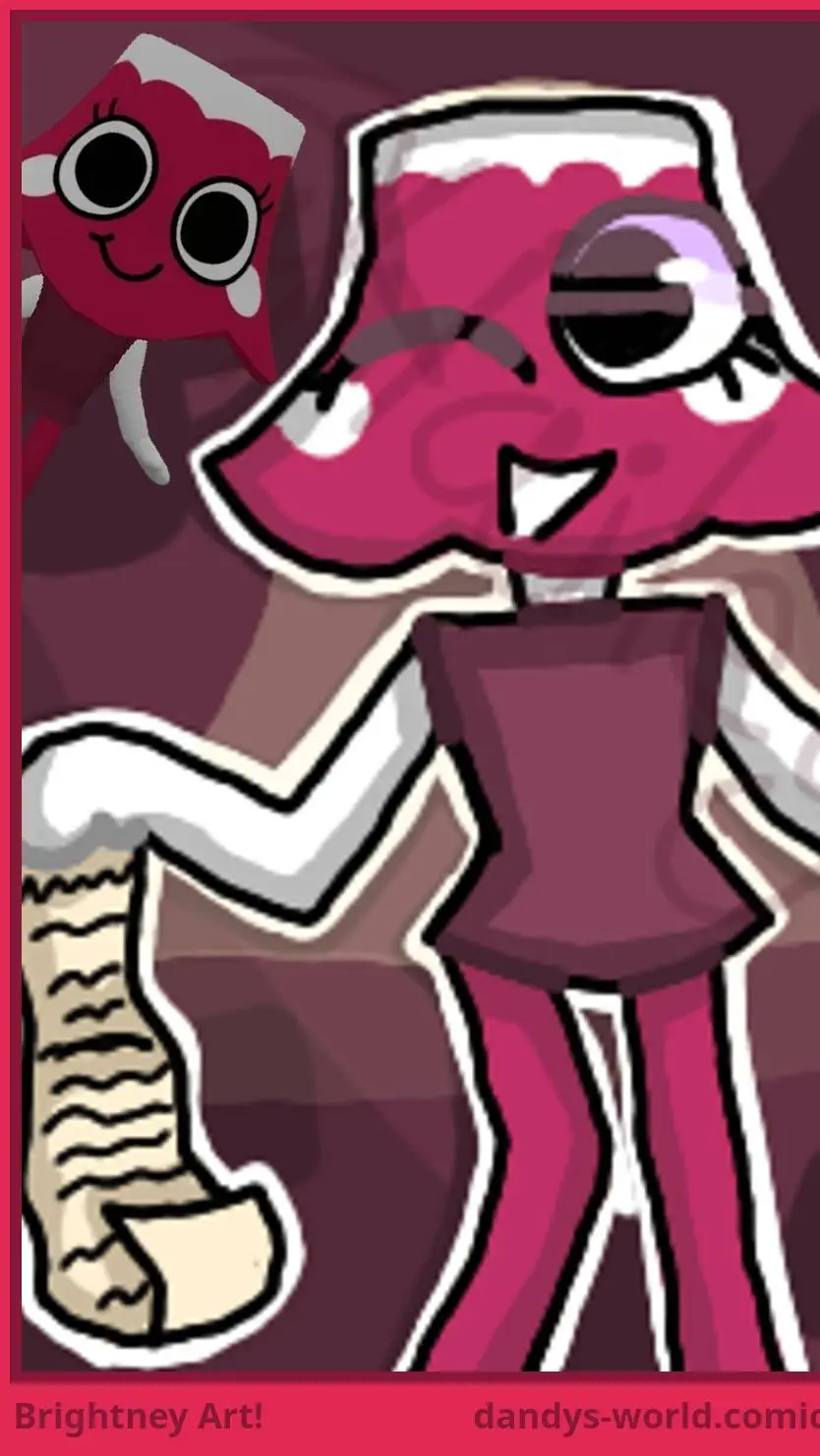 ai character: Brightney background