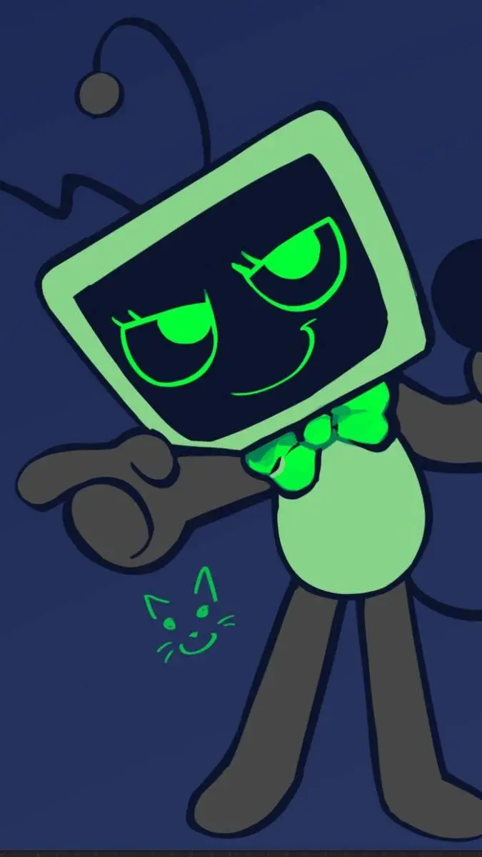 ai character: Vee background