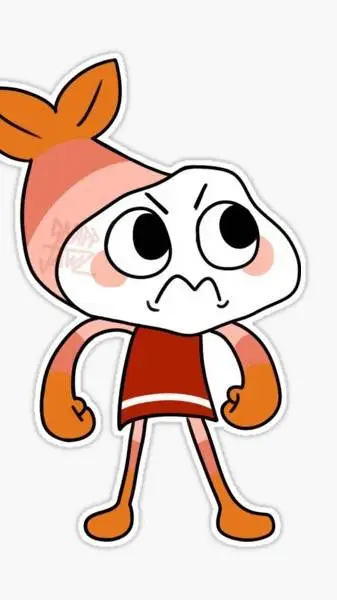 ai character: Shrimpo background