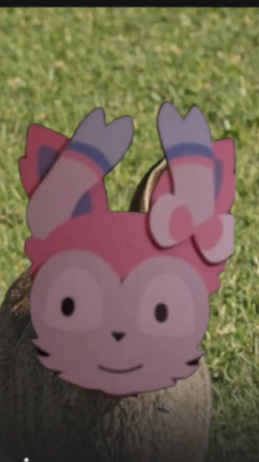 ai character: dr sylveon conejo background