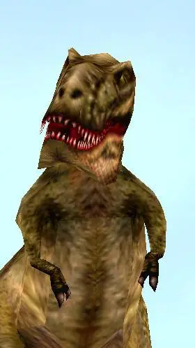 ai character: T-REX CARNIVORESHD background