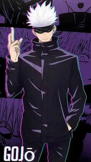 ai character: gojo  background