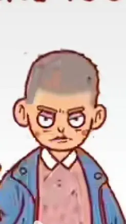ai character: stranger things background