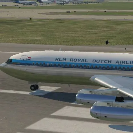 chat with ai character: KLM 707