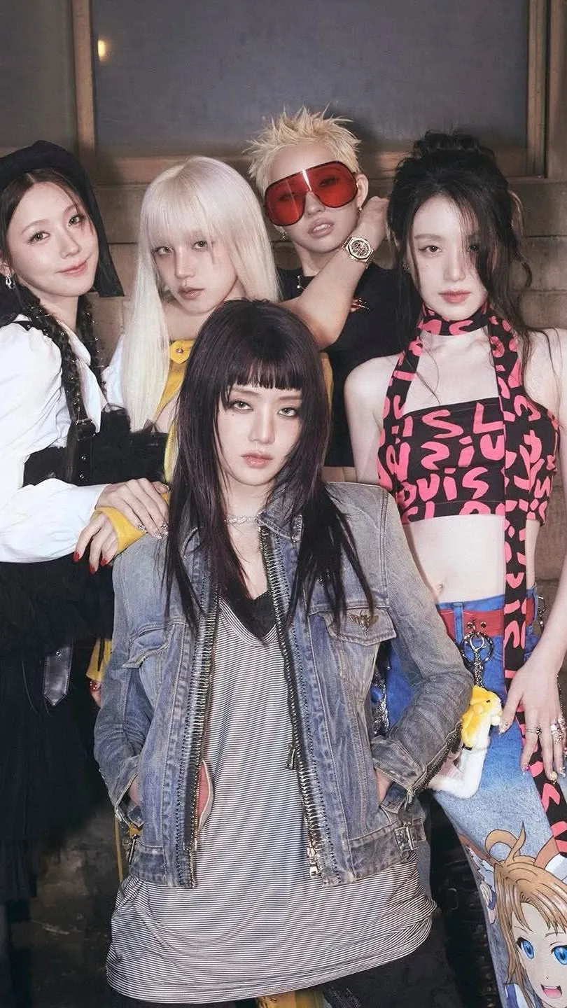ai character: I-dle background