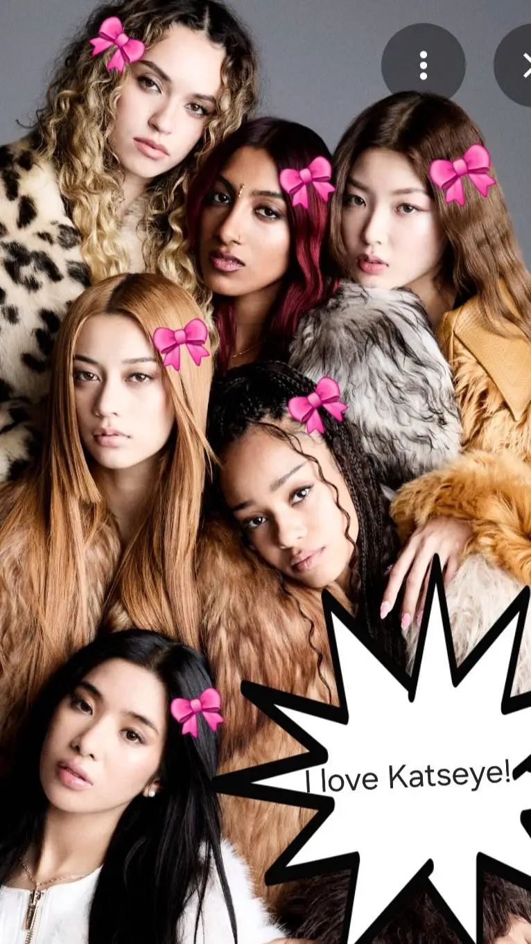 ai character: KATSEYE! ♡ background