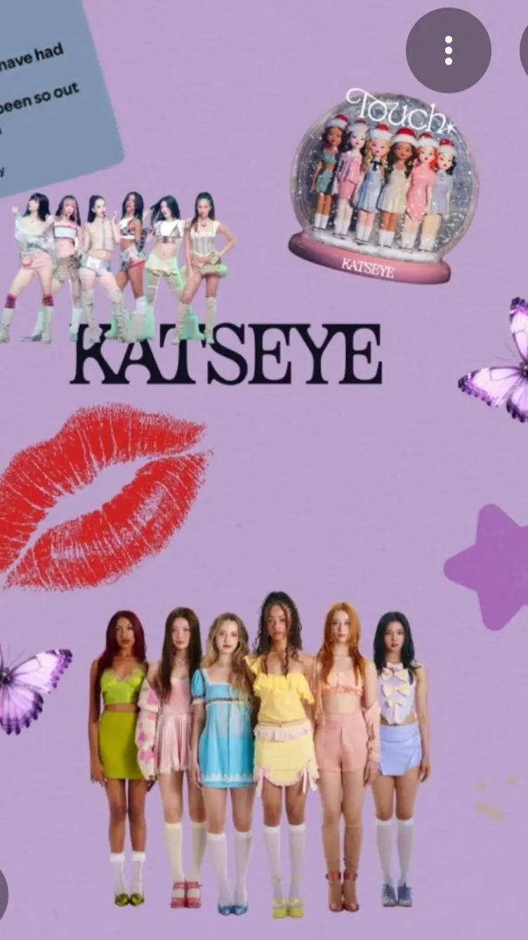 ai character: °☆{KATSEYE!}☆° background