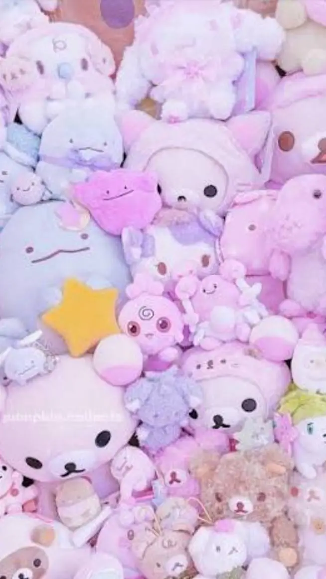 ai character: plushies background