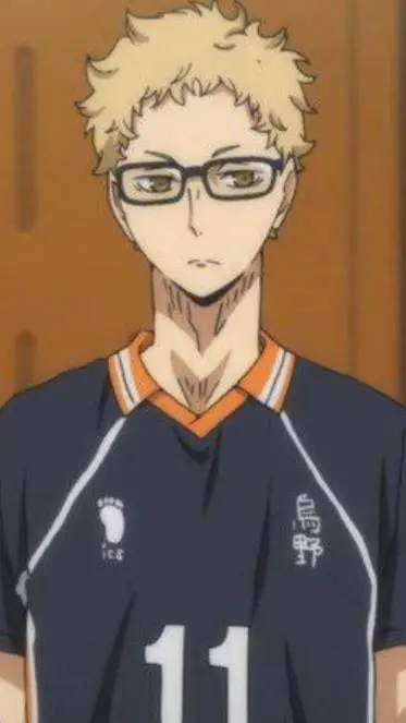 ai character: Tsukishima Kei  background