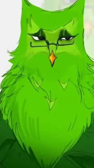 ai character: Duolingo  background