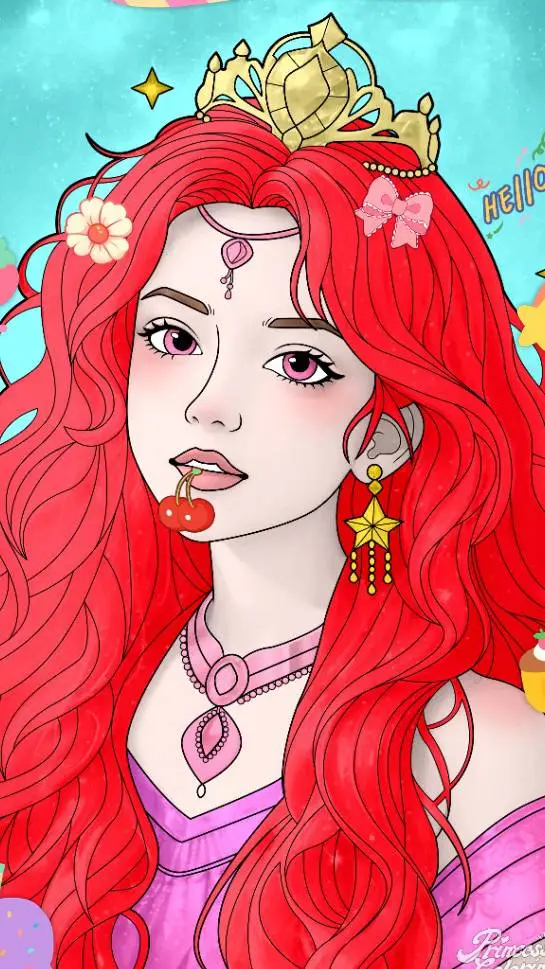 ai character: Mina background