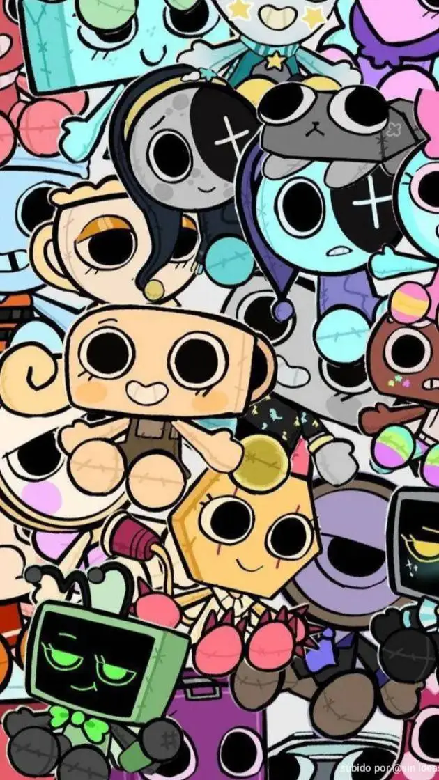 ai character: dandys world  background