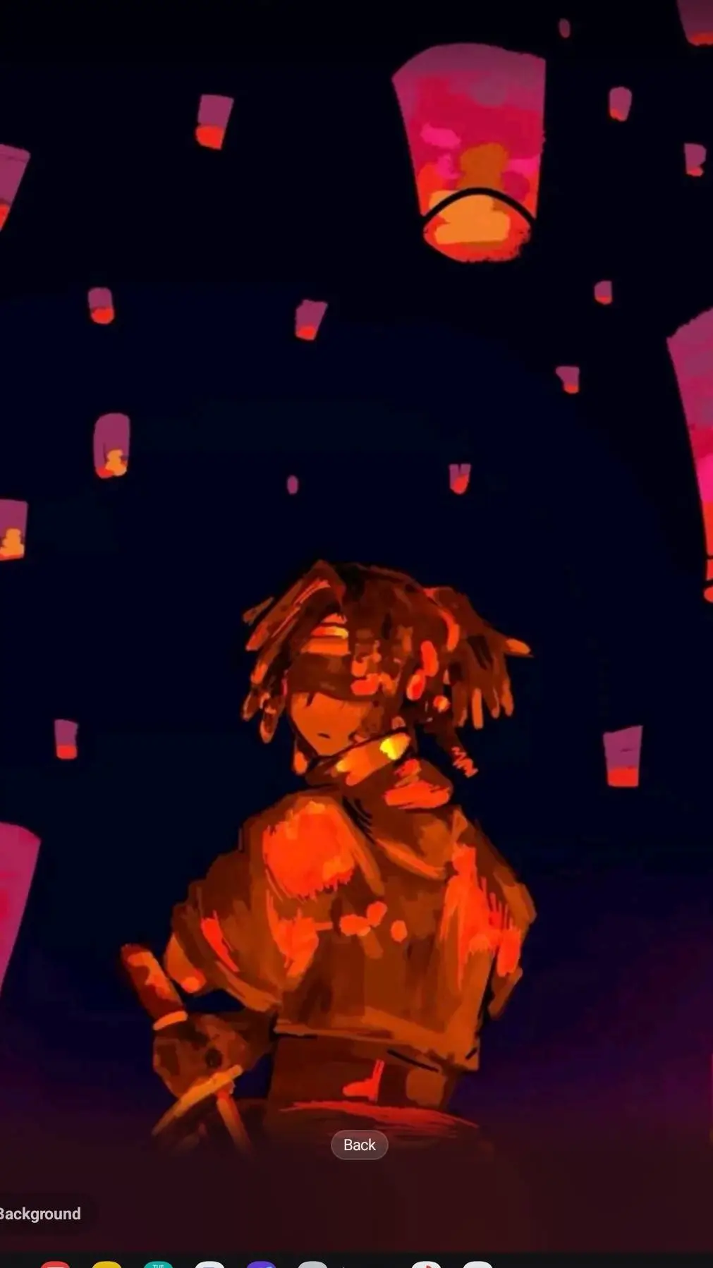 ai character: flamefrags background