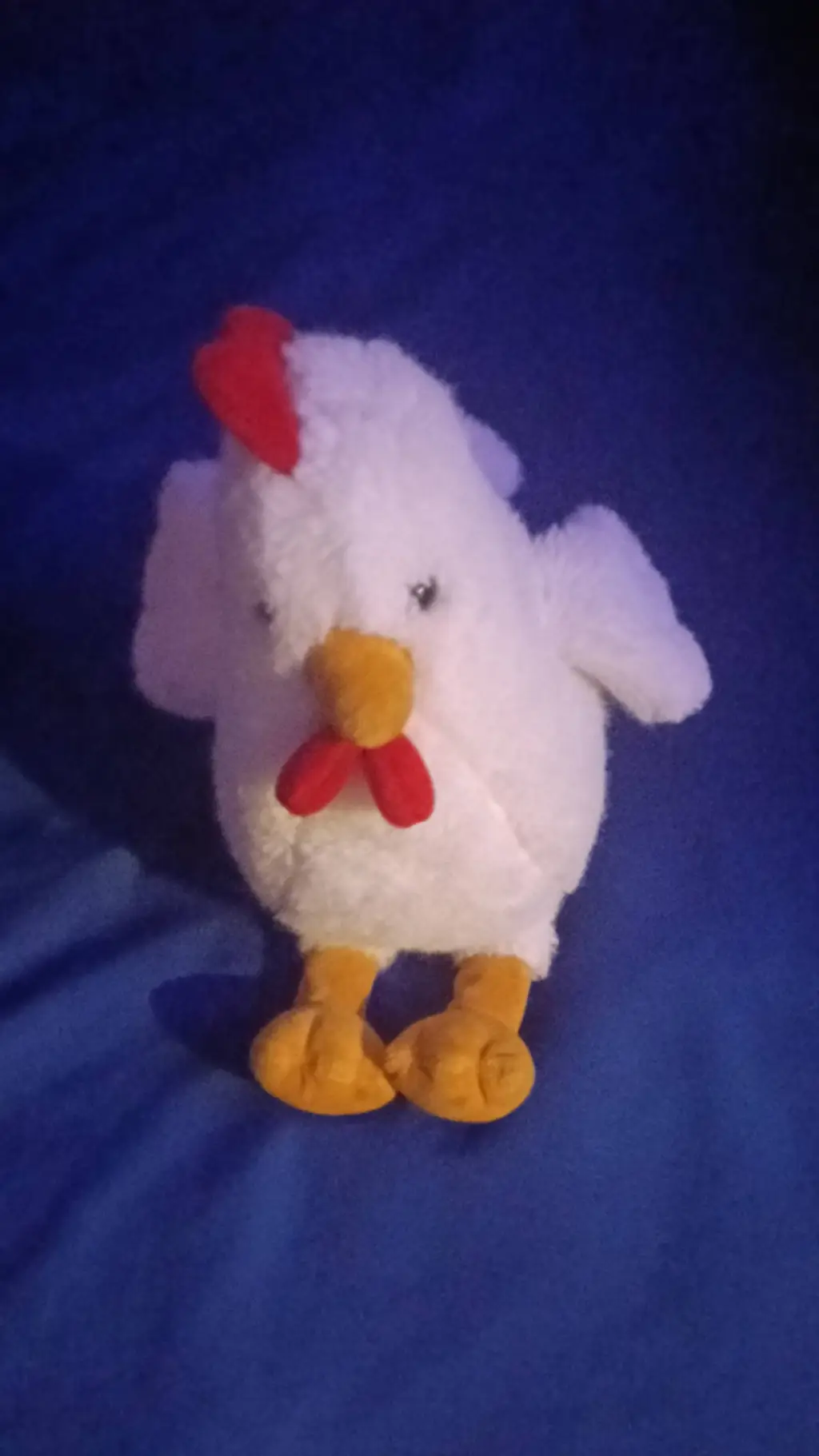 ai character: chicken  background
