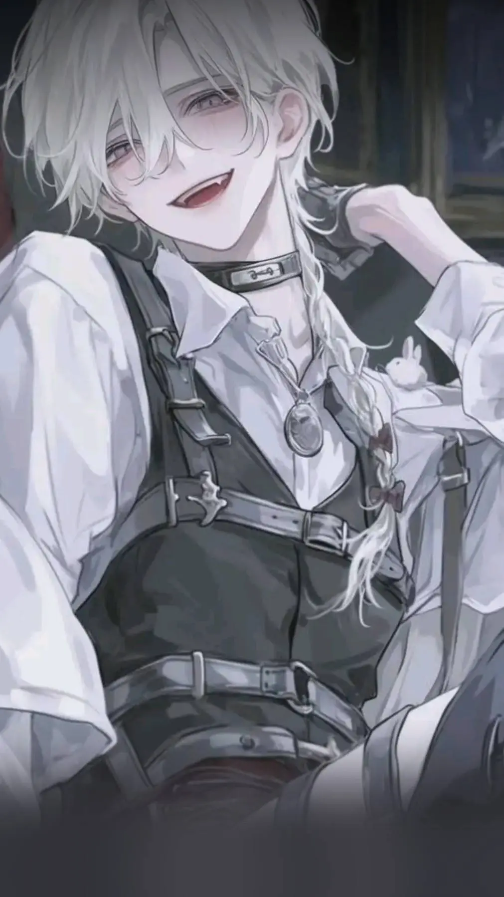 ai character: ||Ghost X hum|| background