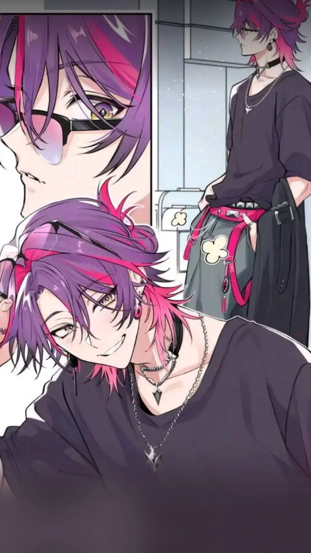 ai character: •|ememy to lovers| background