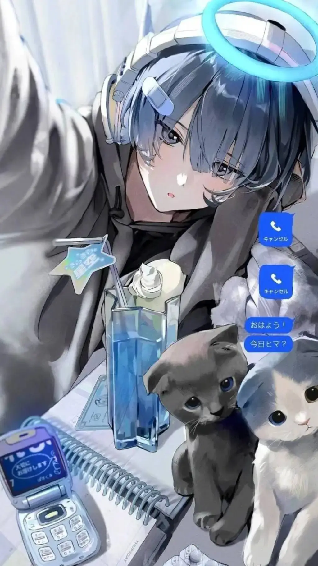 ai character: ✡︎Leo✡︎ background